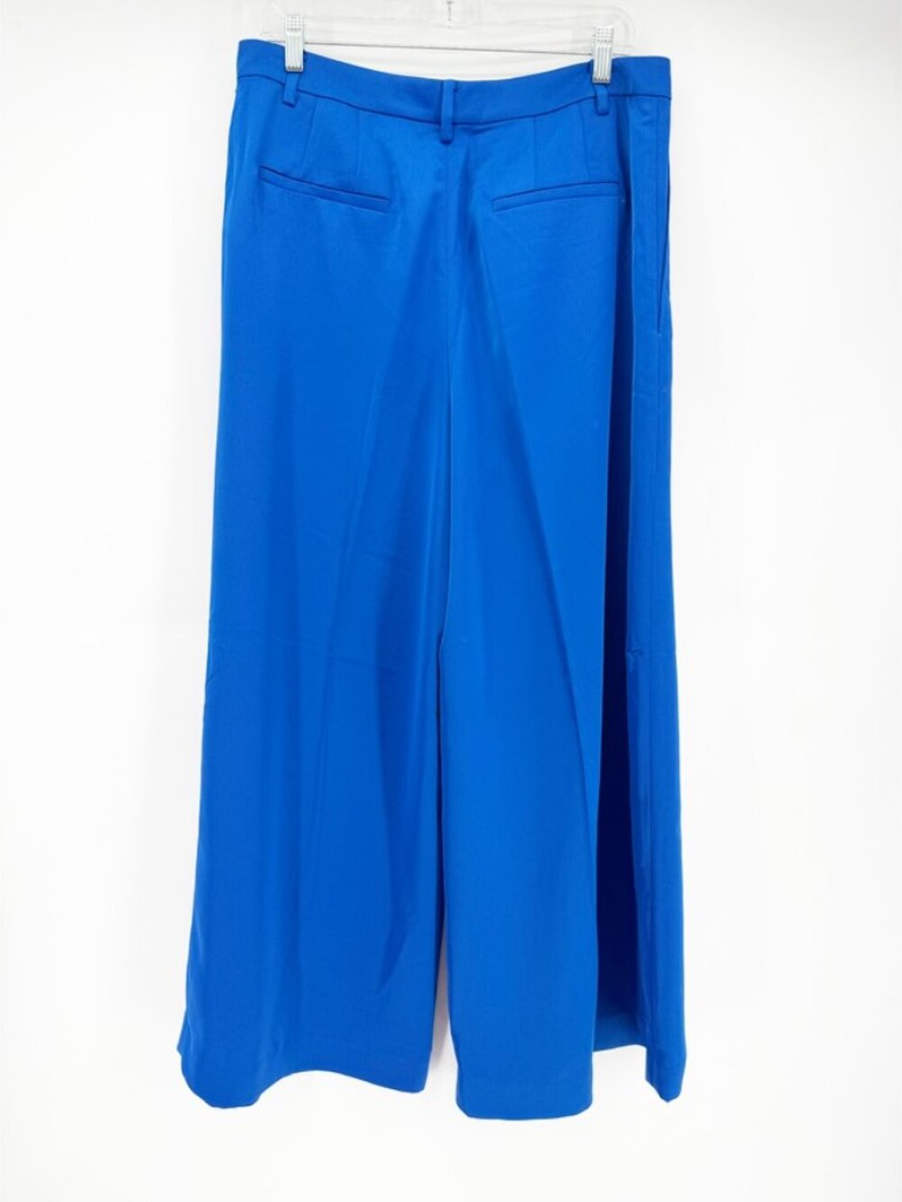 Lauren Ralph Lauren Women's Pleated Satin Crepe Wide-Leg Pant 12 - Picture 6 of 16